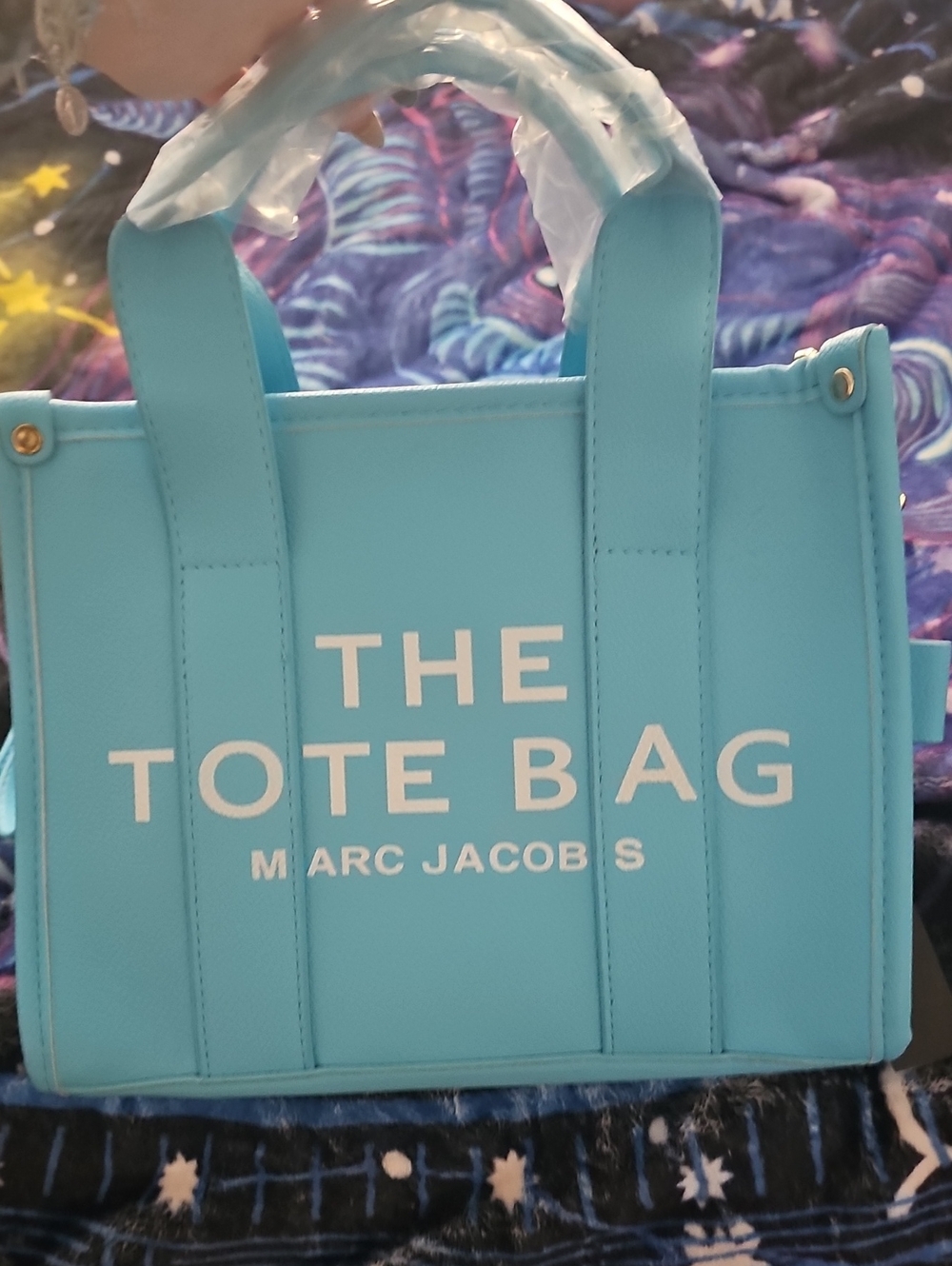 Marc Jacobs The Tote Bag in Turquoise